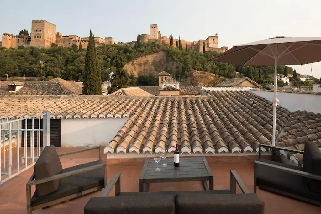 Vista Alhambra I- Private Roof Top Terrace - Wifi Granada Daire